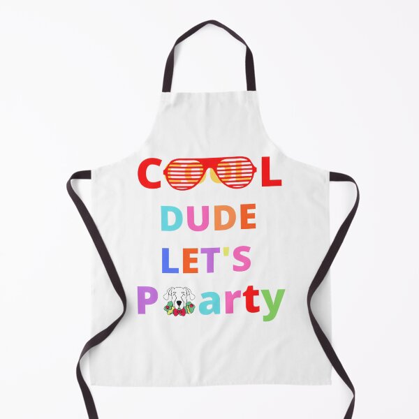 Item preview, Dodlife Cool Dude Let's Party Fun Graphic Design for Celebration and Good Vibes designed and sold by TAREEART.
