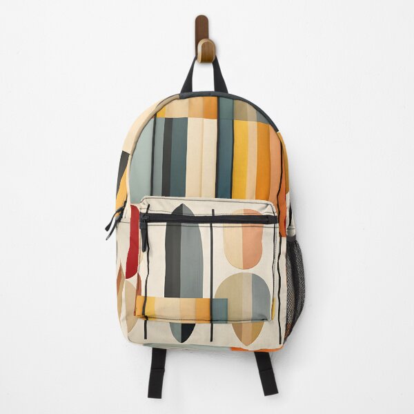 Item preview, Mid Century Modern Geometric Shapes Retro Abstract Pattern designed and sold by GutyzDesignsES.