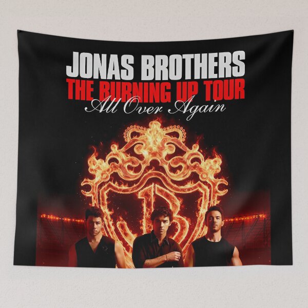 Item preview, jonas the burning up brothers tour 2026/2027 abaikan designed and sold by arali376.