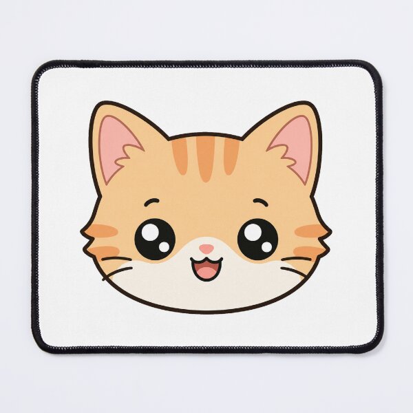 Item preview, Cute Kawaii Orange Cat Face designed and sold by Seculinator.