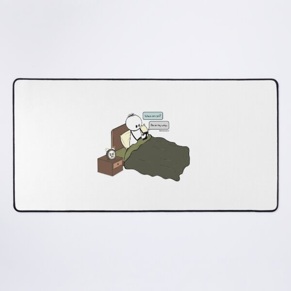 Item preview, I'm On My Way... (In Bed) – Hand-drawn Digital Art & Wallpaper designed and sold by MyVisionaryHuez.