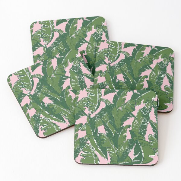 Item preview, Leaves Bananique in Pink Conch designed and sold by YesterdayColl.