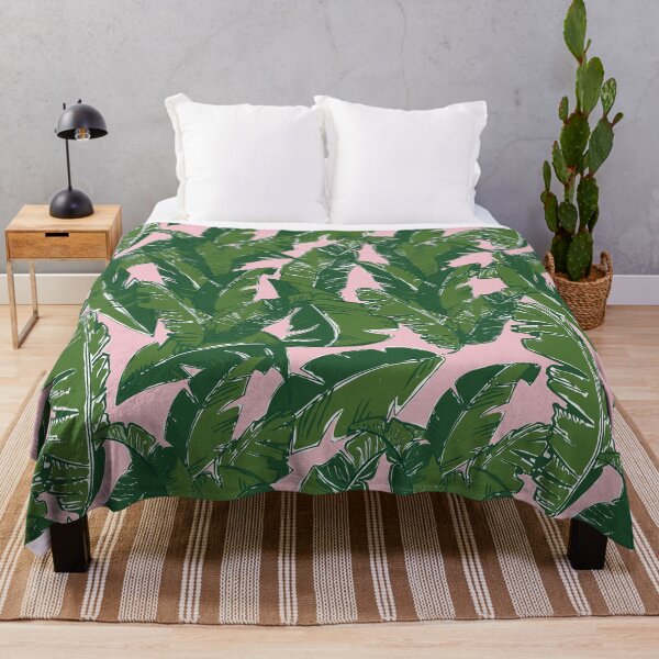 Item preview, Leaves Bananique in Pink Conch designed and sold by YesterdayColl.