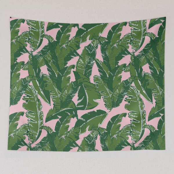 Item preview, Leaves Bananique in Pink Conch designed and sold by YesterdayColl.