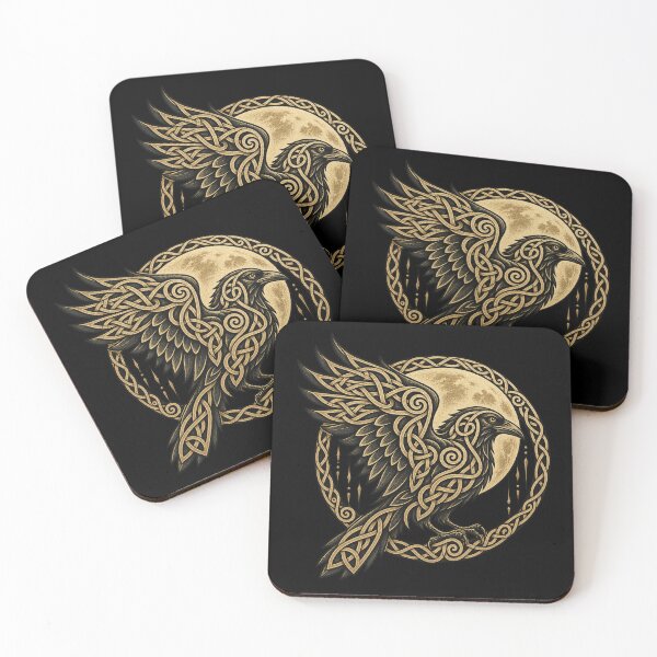 Item preview, Celtic raven in the moonlight designed and sold by lAnJefurtifeu.