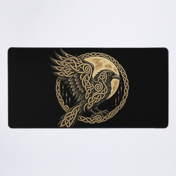 Item preview, Celtic raven in the moonlight designed and sold by lAnJefurtifeu.