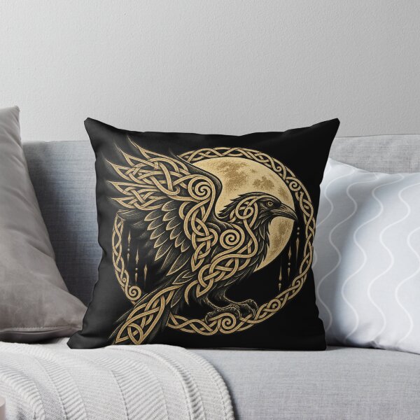 Item preview, Celtic raven in the moonlight designed and sold by lAnJefurtifeu.