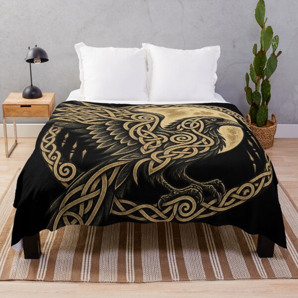Item preview, Celtic raven in the moonlight designed and sold by lAnJefurtifeu.