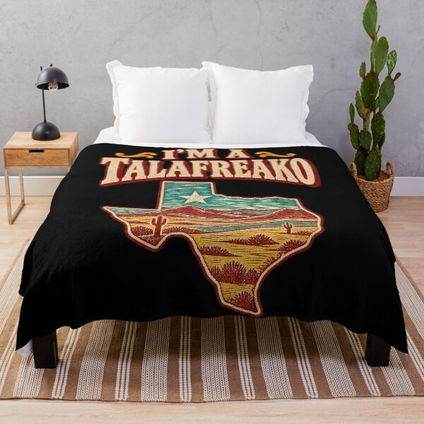 Item preview, I’m a Talafreako Texas Western Woodcut Desert Design designed and sold by Uglyandcute.