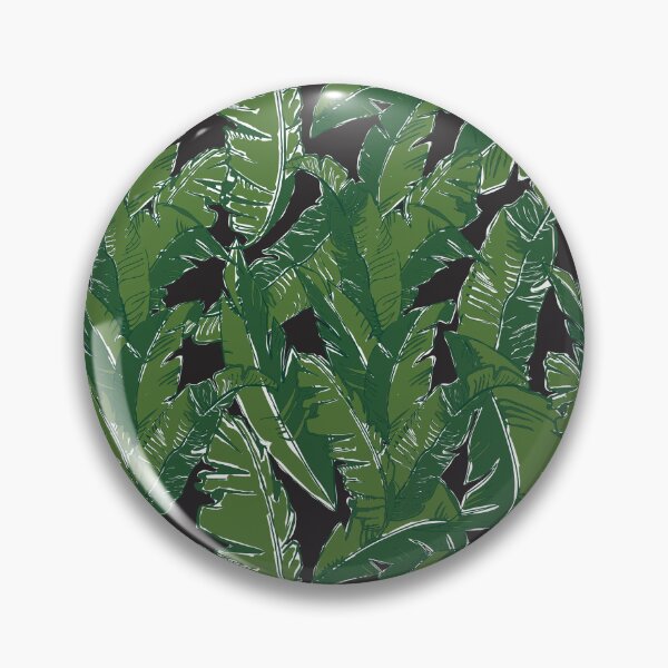 Item preview, Leaves Bananique in Black Pearl designed and sold by YesterdayColl.