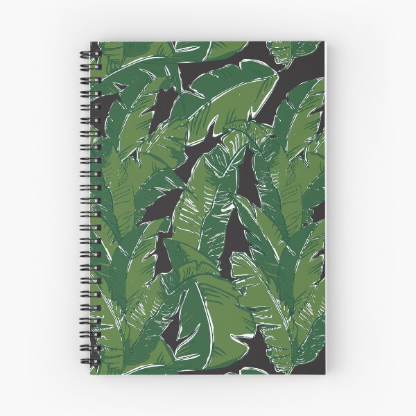 Item preview, Leaves Bananique in Black Pearl designed and sold by YesterdayColl.