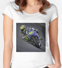 ngempot rossi Women's Fitted Scoop T-Shirt