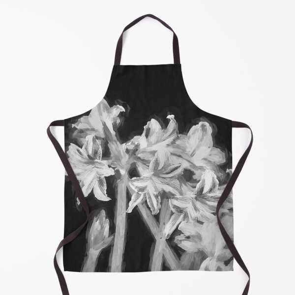 Item preview, Sweet Lillian Amaryllis B&W designed and sold by RichFrancoCars.