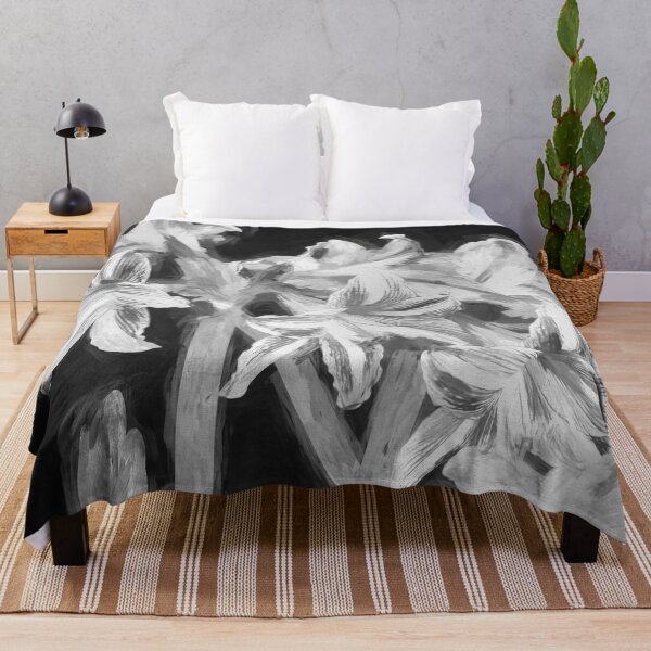 Item preview, Sweet Lillian Amaryllis B&W designed and sold by RichFrancoCars.
