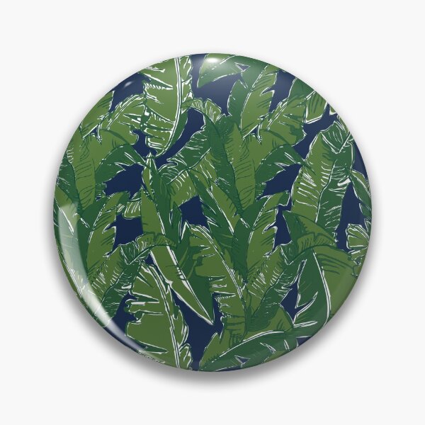 Item preview, Leaves Bananique in Atlantic Navy designed and sold by YesterdayColl.
