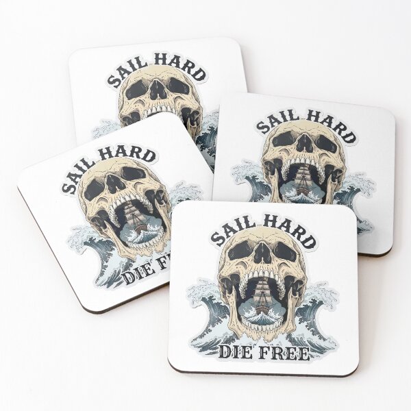 Item preview, Sail Hard - Die Free designed and sold by VelvetRoom.