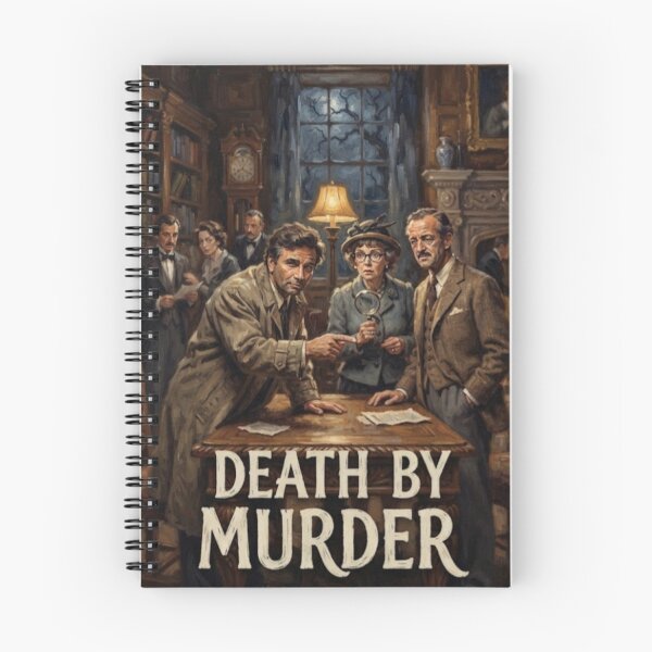 Item preview, Death by Murder Fine Art Tribute designed and sold by Art's Diner.