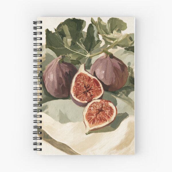 Item preview, Mediterranean Figs Botanical Still Life Painting designed and sold by Sunday Margaritas Art.
