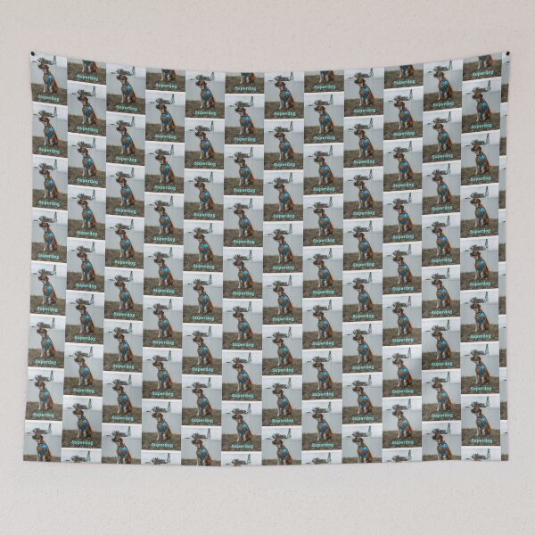 Item preview, Superdog Hero Design Celebrating the Life of a Brave Dog designed and sold by TAREEART.