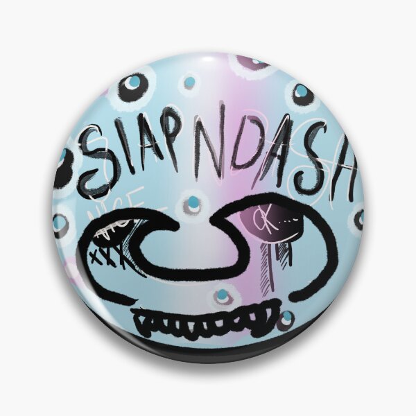 Item preview, SLAPNDASH HEAD BLUE designed and sold by SLAP N DASH N.