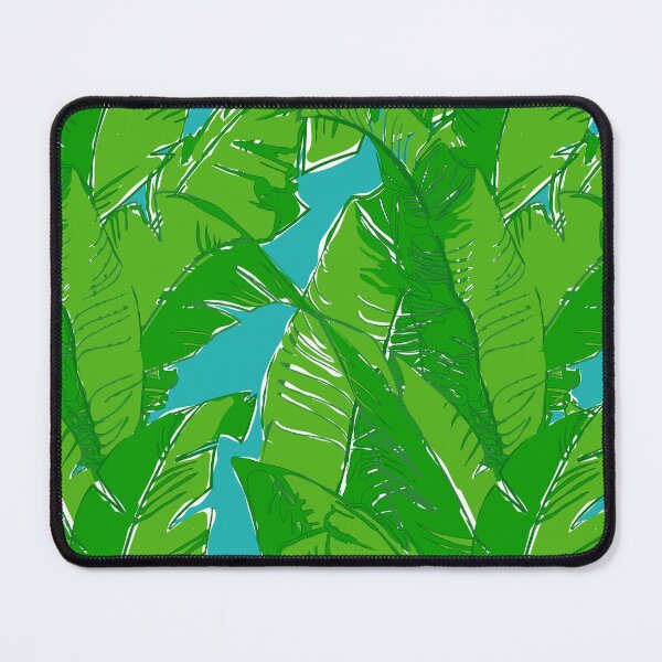 Item preview, Leaves Bananique - Custom Turquoise + Lime designed and sold by YesterdayColl.