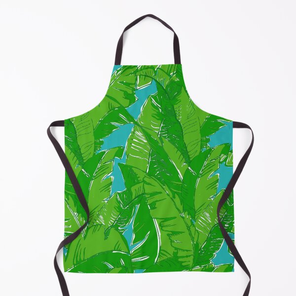 Item preview, Leaves Bananique - Custom Turquoise + Lime designed and sold by YesterdayColl.