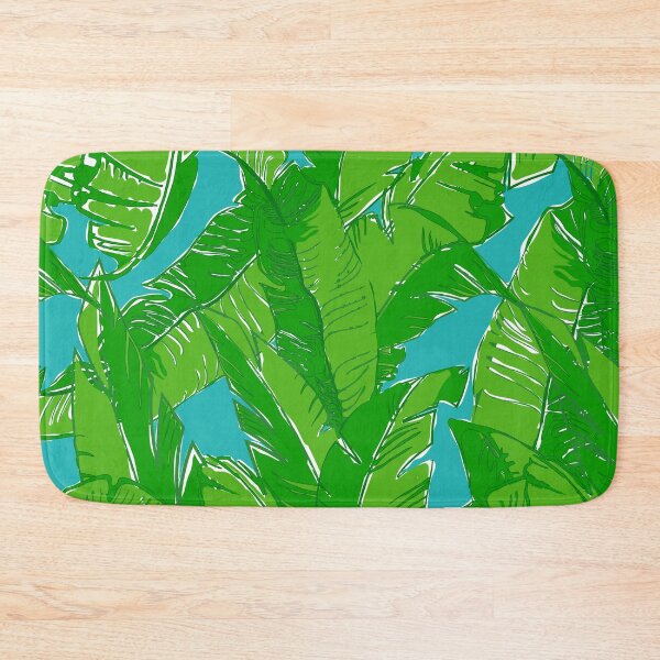 Item preview, Leaves Bananique - Custom Turquoise + Lime designed and sold by YesterdayColl.