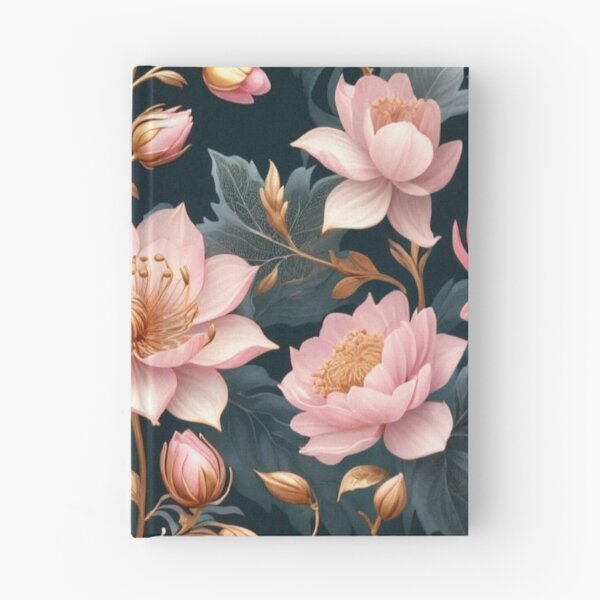 Item preview, Floral pink flower pattern designed and sold by KingsArtworx 2.
