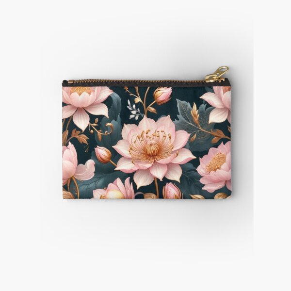 Item preview, Floral pink flower pattern designed and sold by KingsArtworx 2.