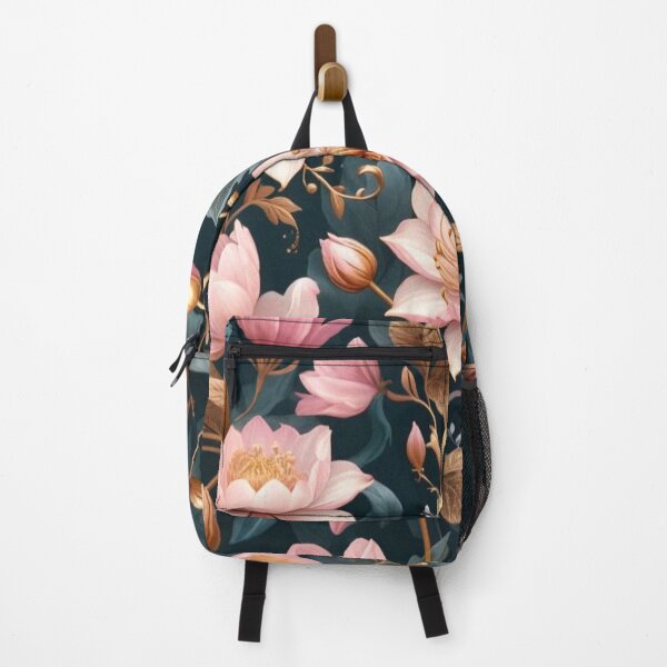 Item preview, Floral pink flower pattern designed and sold by KingsArtworx 2.