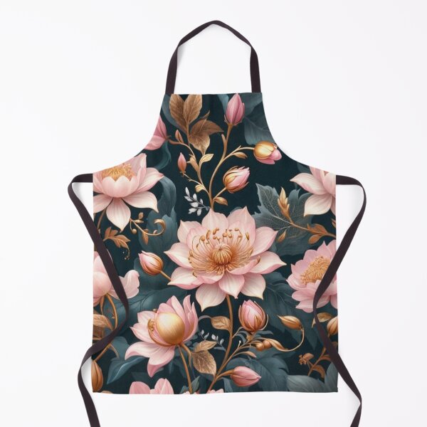 Item preview, Floral pink flower pattern designed and sold by KingsArtworx 2.