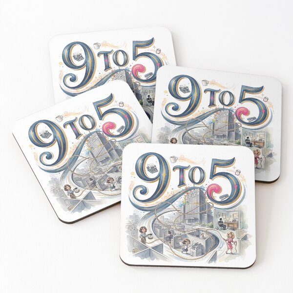 Artikelvorschau, 9 to 5 – Das Musical – Verspielte Theaterkunst entworfen und verkauft von Lyric Vault - Rock on.