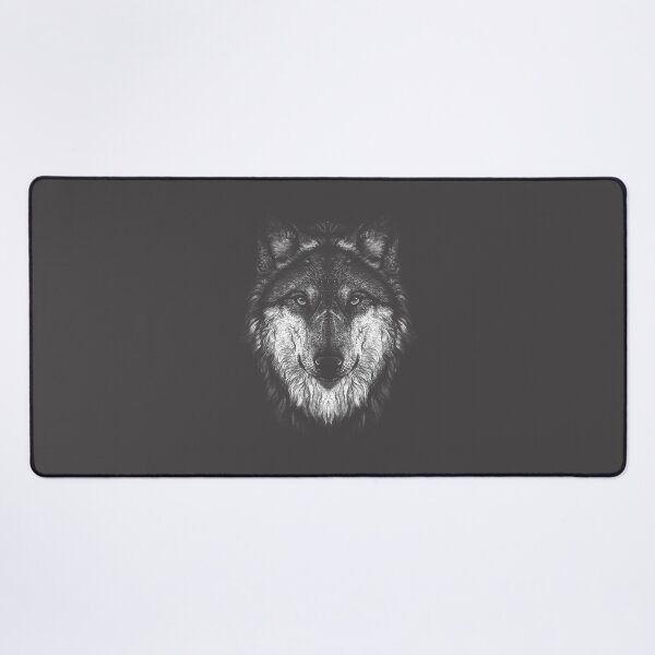 Item preview, Majestic Wolf Face Artwork with Detailed Fur and Intense Eyes designed and sold by abdodswky.
