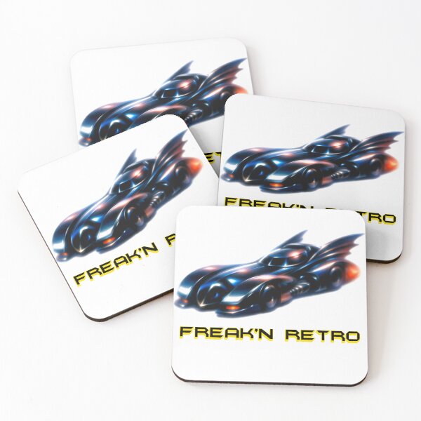 Item preview, Batmobile Retro Car designed and sold by FreakNRetro.