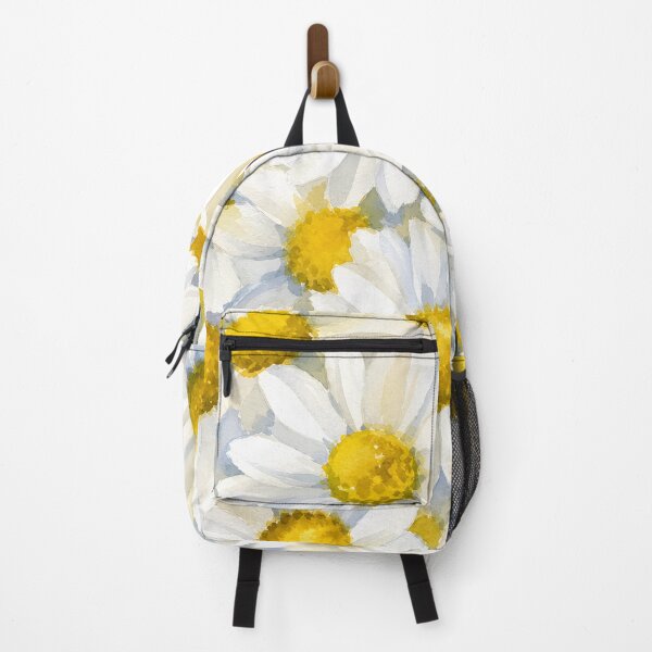 Item preview, White Chamomile Botanical Floral Pattern Watercolor Art HD Store designed and sold by bard-art.
