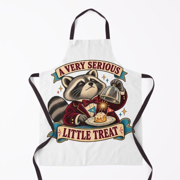Item preview, A Very Serious Little Treat Raccoon designed and sold by ODDLUME CLUB.