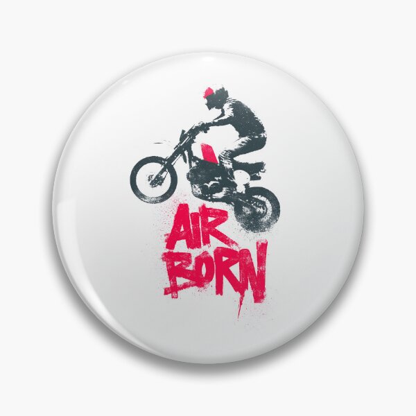 Item preview, Flying Cafe Racer Stunt Rider Silhouette Poster designed and sold by EdvvinStudios.