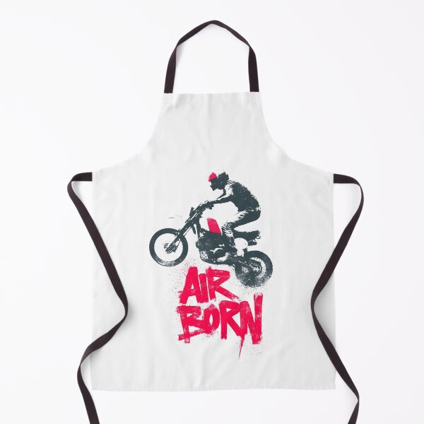 Item preview, Flying Cafe Racer Stunt Rider Silhouette Poster designed and sold by EdvvinStudios.