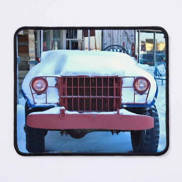 Item preview, Truck in the snow designed and sold by McFleur's Lens.