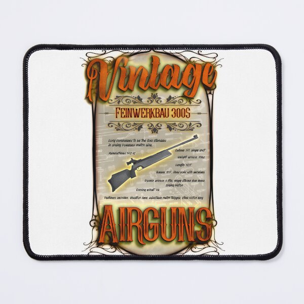 Item preview, Vintage Airguns Illustration with Classic Design and Retro Style designed and sold by Bork-Bork.