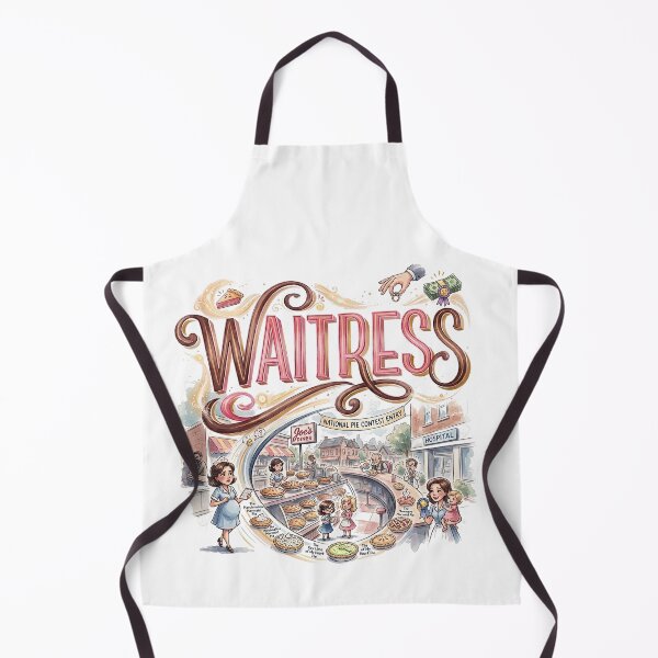 Item preview, Waitress the Musical - Whimsical Theater Art designed and sold by Lyric Vault - Rock on.