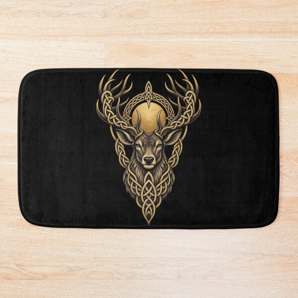 Item preview, Celtic stag with intertwined antlers designed and sold by lAnJefurtifeu.