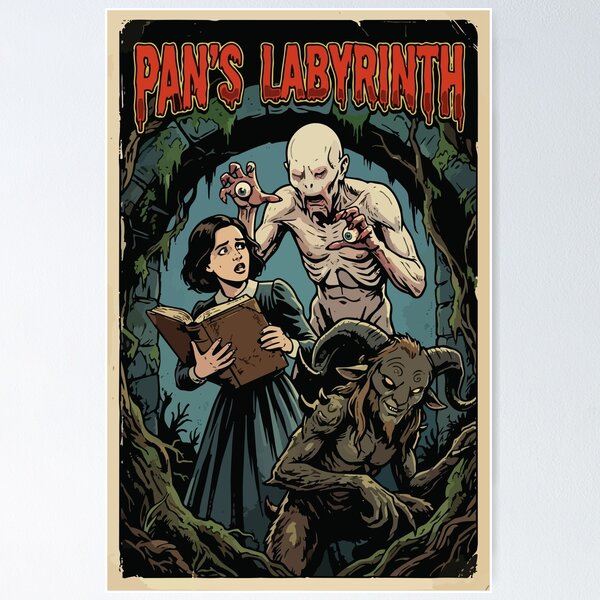 Item preview, Pan's Labyrinth (Comic book version) designed and sold by tigrootiger.