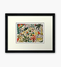 In The Jungle PRINT Framed Print