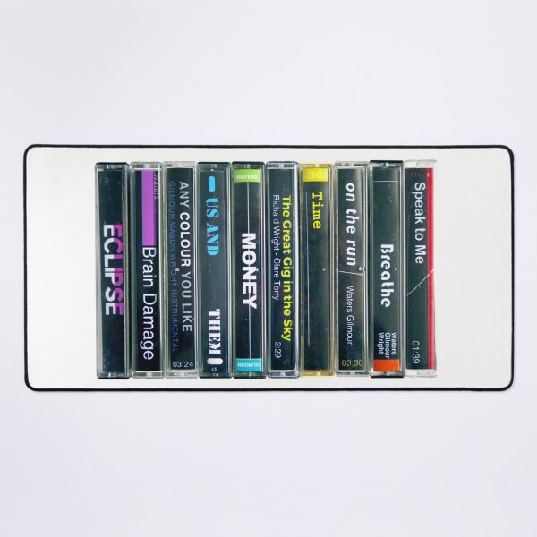 Item preview, Dark Side of The Moon - Pink Floyd - Classic Album Cassette Print designed and sold by Mr Mustard Prints.