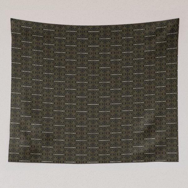 Item preview, Elegant Art Deco Pattern in Gold and Black for Stylish Home Decor and Fashion Accessories designed and sold by Bork-Bork.