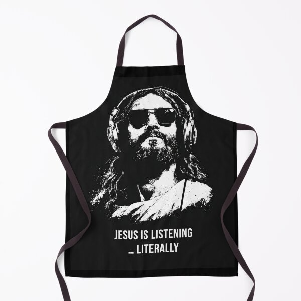 Item preview, Jesus Is Listening Literally Funny Christian Music Design designed and sold by D-Oles-Mercher.