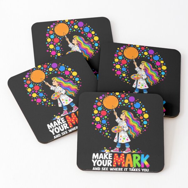 Item preview, Make Your Mark Happy Dot Day Girls Boy designed and sold by zptees.