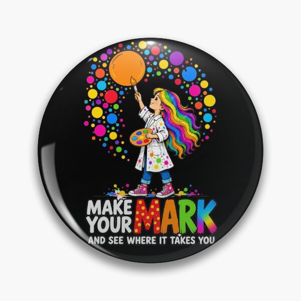 Item preview, Make Your Mark Happy Dot Day Girls Boy designed and sold by zptees.