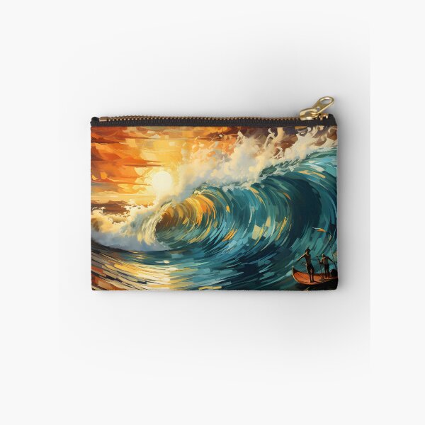 Item preview, Giant Ocean Wave at Sunset Dramatic Seascape designed and sold by GutyzDesignsES.